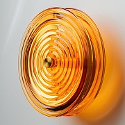 Накладной светильник Freya Borbon FR5442WL-L7YW цвет плафона/подвески Оранжевый, цвет арматуры Латунь-3