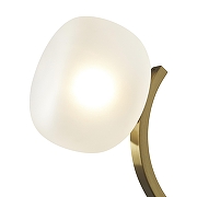 Бра Freya Donuts FR5444WL-02BS цвет плафона/подвески Белый, цвет арматуры Латунь-6