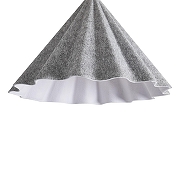 Подвесной светильник Freya Felt Acoustic FR5479PL-01GR цвет плафона/подвески Серый, цвет арматуры Серый-5