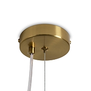 Подвесной светильник Freya Sunspot FR5482PL-01BS1 цвет плафона/подвески Прозрачный, цвет арматуры Латунь-4