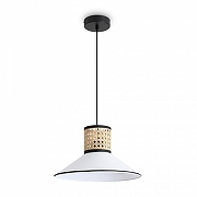 Подвесной светильник Freya Mixture FR5483PL-01B3 цвет плафона/подвески Бежевый, цвет арматуры Черный-1