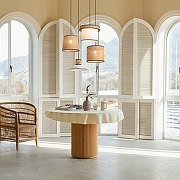 Подвесной светильник Freya Mixture FR5483PL-01B3 цвет плафона/подвески Бежевый, цвет арматуры Черный-5