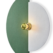 Накладной светильник Freya Carry FR5487WL-01G цвет плафона/подвески Белый, Зеленый, цвет арматуры Золото-4