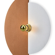 Накладной светильник Freya Carry FR5487WL-01G2 цвет плафона/подвески Белый, Терракотовый, цвет арматуры Золото-4