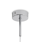 Подвесной светильник Freya Eatery FR5488PL-01CH цвет плафона/подвески Прозрачный, цвет арматуры Хром-5