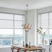 Подвесной светильник Freya Eatery FR5488PL-01CH цвет плафона/подвески Прозрачный, цвет арматуры Хром-6