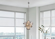 Подвесной светильник Freya Eatery FR5488PL-01CH цвет плафона/подвески Прозрачный, цвет арматуры Хром-7