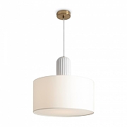 Подвесной светильник Freya Ceram FR5491PL-01BS цвет плафона/подвески Белый, цвет арматуры Белый, Латунь-2