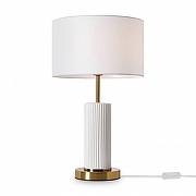 Настольная лампа Freya Ceram FR5491TL-01BS цвет плафона/подвески Белый, цвет арматуры Белый, Латунь-2