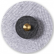 Накладной светильник Freya Acoustic FR5494WL-L4GR цвет плафона/подвески Серый, цвет арматуры Черный