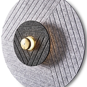 Накладной светильник Freya Acoustic FR5494WL-L4GR цвет плафона/подвески Серый, цвет арматуры Черный-4