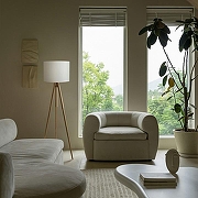 Торшер Freya Tree FR5495FL-01W цвет плафона/подвески Белый, цвет арматуры Белый, Коричневый-6