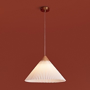 Подвесной светильник Freya Kinsley FR5533PL-01BS цвет плафона/подвески Белый, цвет арматуры Латунь-6