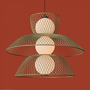 Подвесной светильник Freya Harper FR5545PL-L5GN цвет плафона/подвески Зеленый, цвет арматуры Черный-2