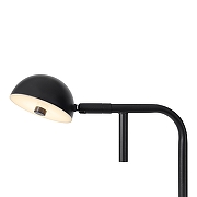 Торшер Freya Piece FR5549FL-L5B цвет плафона/подвески Черный, цвет арматуры Черный-3