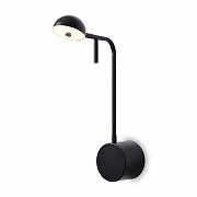 Бра Freya Piece FR5549WL-L4B цвет плафона/подвески Черный, цвет арматуры Черный-2