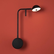 Бра Freya Piece FR5549WL-L4B цвет плафона/подвески Черный, цвет арматуры Черный-3