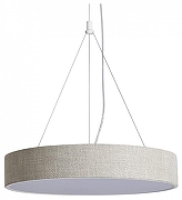 Подвесной светильник Freya Ruler FR5555PL-L30BGG цвет плафона/подвески Бежевый, Серый, цвет арматуры Белый