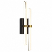 Бра Freya Brilliance FR5557WL-L11B цвет плафона/подвески Прозрачный, цвет арматуры Черный