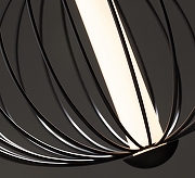 Подвесной светильник Freya Sabi FR6131PL-L10B цвет плафона/подвески Белый, Черный, цвет арматуры Черный-6