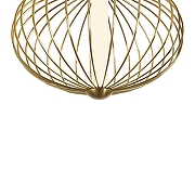 Подвесной светильник Freya Sabi FR6131PL-L10BS цвет плафона/подвески Белый, Золото, цвет арматуры Латунь-4