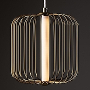 Подвесной светильник Freya Sabi FR6131PL-L13BS цвет плафона/подвески Белый, Золото, цвет арматуры Латунь-4