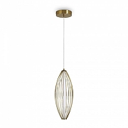 Подвесной светильник Freya Sabi FR6131PL-L24BS цвет плафона/подвески Белый, Золото, цвет арматуры Латунь-1