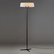 Торшер Freya Vabi FR6132FL-L15B цвет плафона/подвески Бежевый, цвет арматуры Черный-2