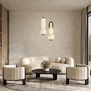 Подвесной светильник Freya Awards FR6140PL-L12B цвет плафона/подвески Белый, Зеленый, цвет арматуры Черный-4