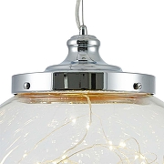 Подвесной светильник Freya Isabel FR6157-PL-24W-TR цвет плафона/подвески Прозрачный, цвет арматуры Хром-9