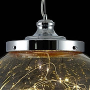 Подвесной светильник Freya Isabel FR6157-PL-24W-TR цвет плафона/подвески Прозрачный, цвет арматуры Хром-11