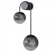 Бра Freya Arch FR6178WL-L10B цвет плафона/подвески Светло-серый, цвет арматуры Черный