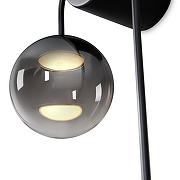 Бра Freya Arch FR6178WL-L10B цвет плафона/подвески Светло-серый, цвет арматуры Черный-3