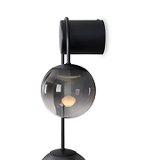 Бра Freya Arch FR6178WL-L10B цвет плафона/подвески Светло-серый, цвет арматуры Черный-4