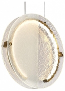 Подвесной светильник Freya Eclat FR6182PL-L14W1 цвет плафона/подвески Белый, Прозрачный, цвет арматуры Латунь