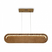 Подвесной светильник Freya Eclat FR6182PL-L18BS цвет плафона/подвески Коричневый, цвет арматуры Латунь-1