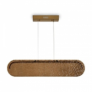 Подвесной светильник Freya Eclat FR6182PL-L18BS цвет плафона/подвески Коричневый, цвет арматуры Латунь-2