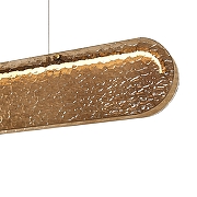 Подвесной светильник Freya Eclat FR6182PL-L18BS цвет плафона/подвески Коричневый, цвет арматуры Латунь-4