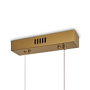 Подвесной светильник Freya Eclat FR6182PL-L18BS цвет плафона/подвески Коричневый, цвет арматуры Латунь-5