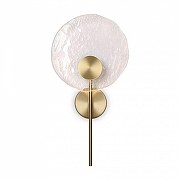 Бра Freya Eclat FR6182WL-L5BS1 цвет плафона/подвески Прозрачный, цвет арматуры Латунь-1