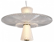 Подвесной светильник Freya Grail FR6183PL-L4BS1 цвет плафона/подвески Прозрачный, цвет арматуры Латунь