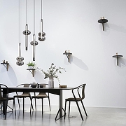 Подвесной светильник Freya Swim FR6187PL-L9SM1 цвет плафона/подвески Светло-серый, цвет арматуры Черный-6