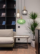 Подвесной светильник Freya Zelma FR8012PL-01AM цвет плафона/подвески Серый, цвет арматуры Латунь-4