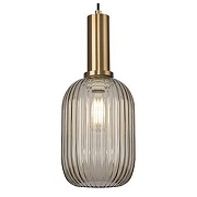 Подвесной светильник Freya Zelma FR8013PL-01AM цвет плафона/подвески Оранжевый, цвет арматуры Латунь