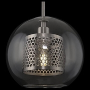 Подвесной светильник Freya Bogota FR8018PL-01N цвет плафона/подвески Прозрачный, цвет арматуры Никель-3