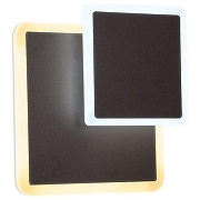 Накладной светильник Ambrella Light FW FW108 цвет плафона/подвески Белый, цвет арматуры Коричневый