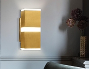 Бра Ambrella Light FW FW191 цвет плафона/подвески Белый, цвет арматуры Золото-2