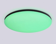 Накладной светильник Ambrella Light FZ FZ2005 цвет плафона/подвески Белый, цвет арматуры Черный-4