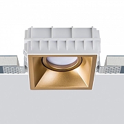 Встраиваемый светильник Lightstar Dom1no G214503 цвет Золото-2