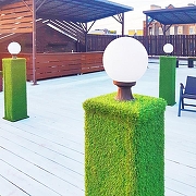 Ландшафтный светильник Fumagalli Globe 250 G25.110.000.AYF1R цвет плафона/подвески Белый, цвет арматуры Черный-4